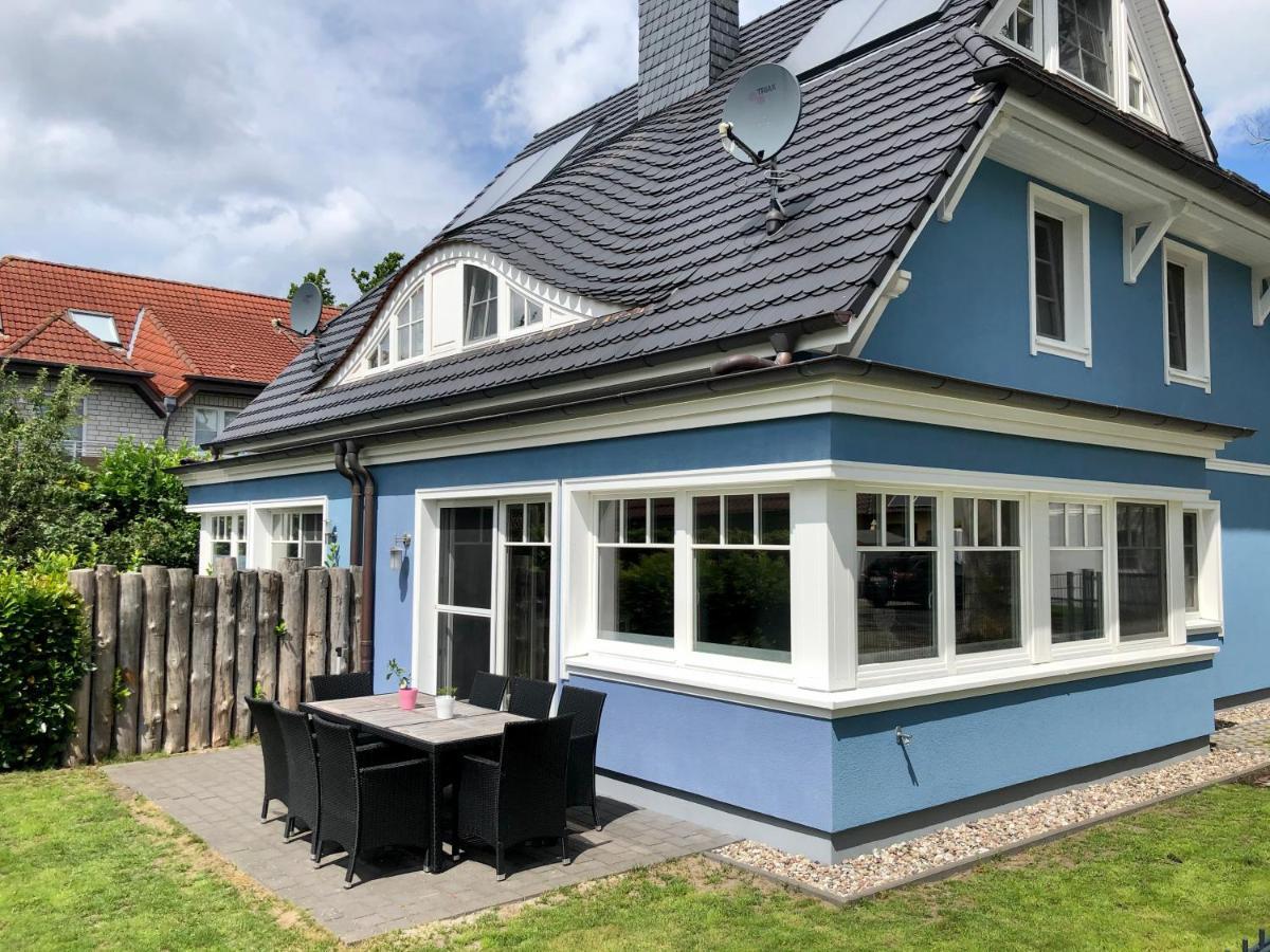 Ostseelagune Zingst, Exklusive Dhh, Strandnah, Sauna, Kamin, 3 Sz, 2 Baeder, Glasfaser, Haustierfrei, Garten Mit Suedterrasse, E-Ladesaeule, 2 Stellplaetze, Strandkorb, Fahrradschuppen, Waschmaschine, Trockner, Nichtraucher Exterior photo